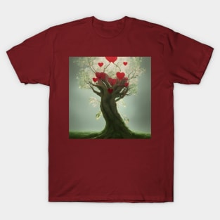 A Tree that grows Hearts T-Shirt